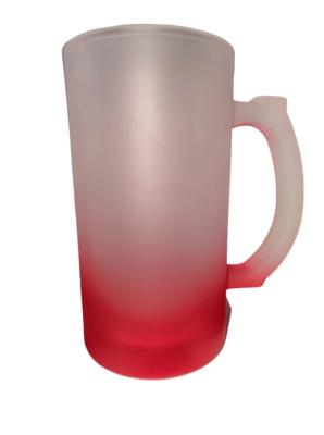 CHOPP VIDRIO BASE ROJA